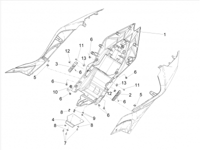 Χώρος κάτω από τη σέλα